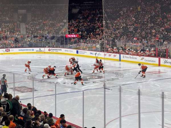 Xfinity Mobile Arena, section: 116, row: 17, seat: 17