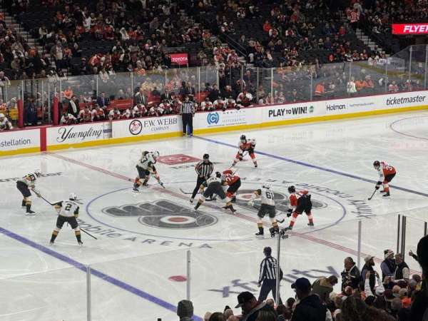 Xfinity Mobile Arena, section: C11, row: 4, seat: 3