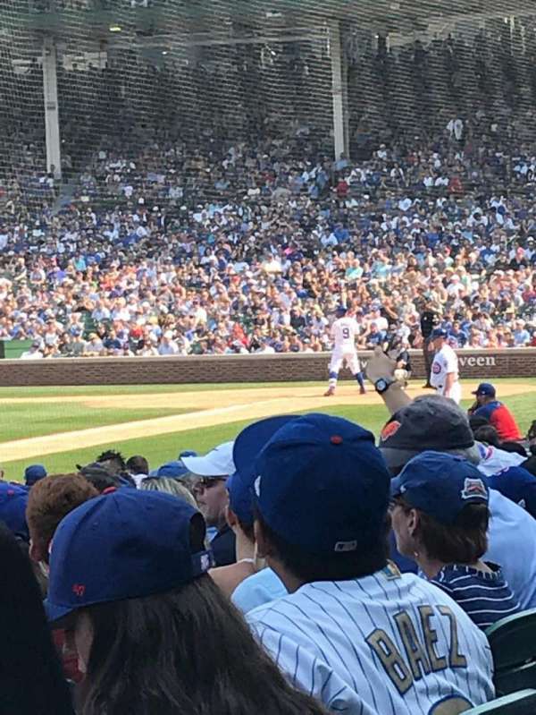 Wrigley Field, section: 9, row: 11, seat: 1