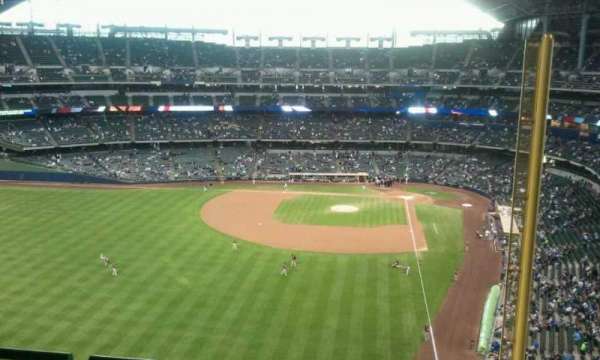 American Family Field, section: 429, row: 10, seat: 8