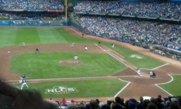 American Family Field, section: 429, row: 10, seat: 9