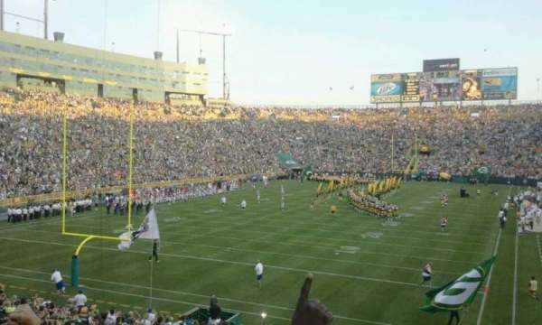 Lambeau Field, section: 104