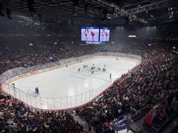 Place Bell, section: 205, row: A, seat: 7