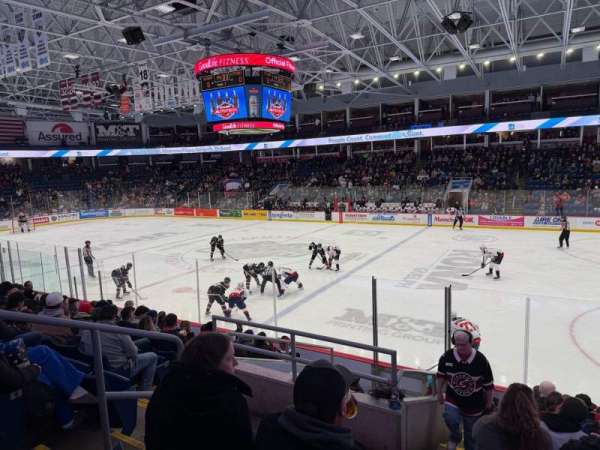 Sleeman Centre, section: 119, row: 10, seat: 12