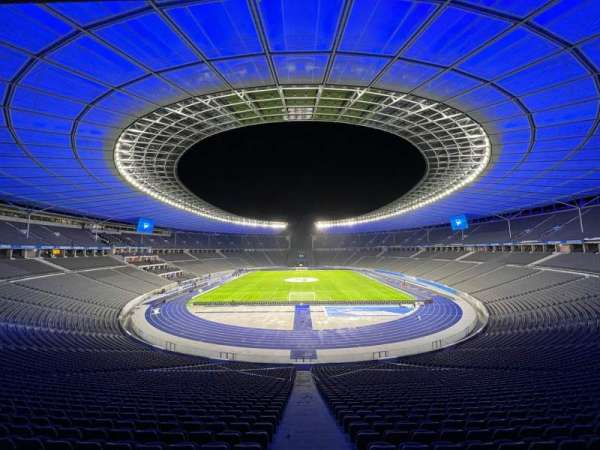 Olympiastadion Berlin, section: S1, row: 1