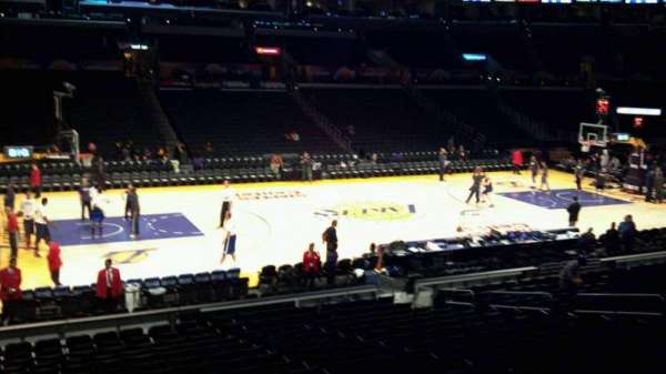 Crypto.com Arena, section: 102, row: 20, seat: 17
