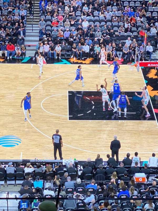 Frost Bank Center, section: 207, row: 3, seat: 15