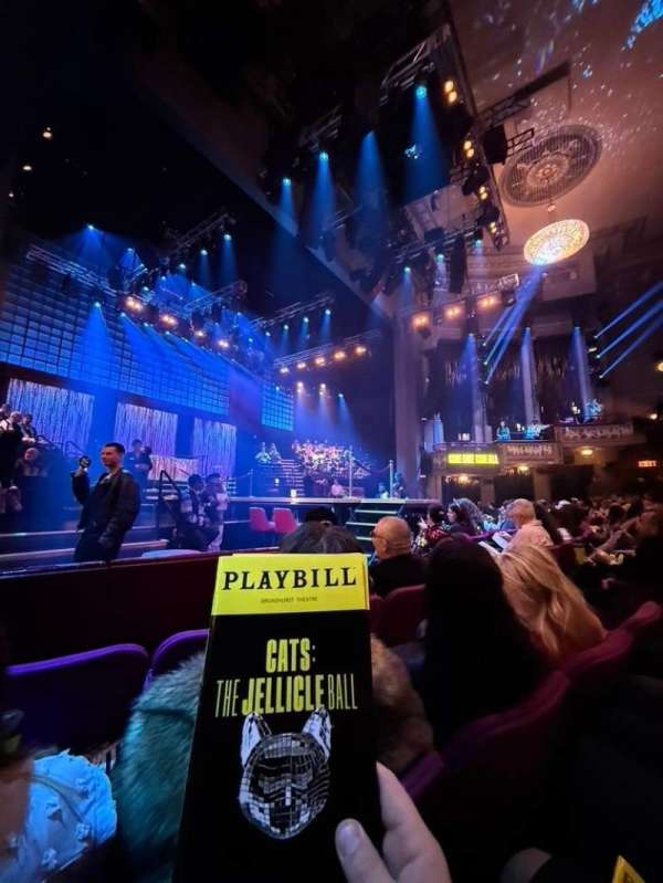 Broadhurst Theatre, section: Left Orch, row: F, seat: 9