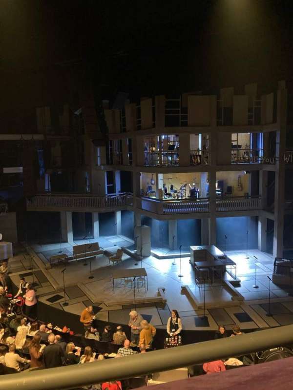 Gillian Lynne Theatre, section: Circle, row: A, seat: 28