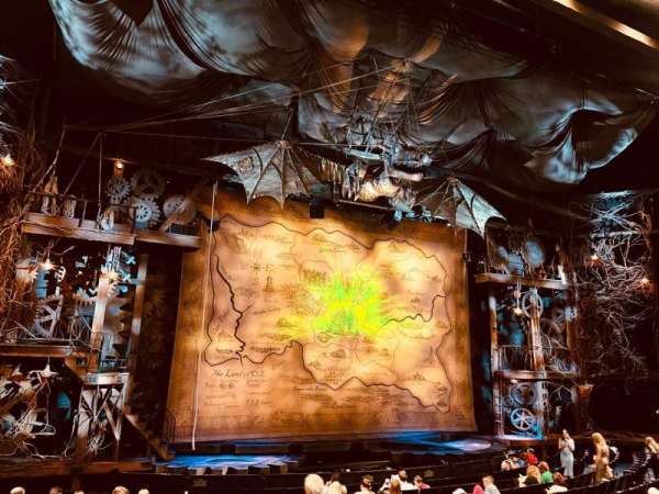 Gershwin Theatre, section: Orchestra L, row: L, seat: 5