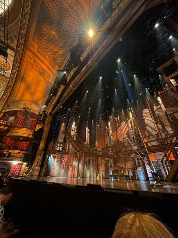 Richard Rodgers Theatre, section: Orchestra R, row: A, seat: 4