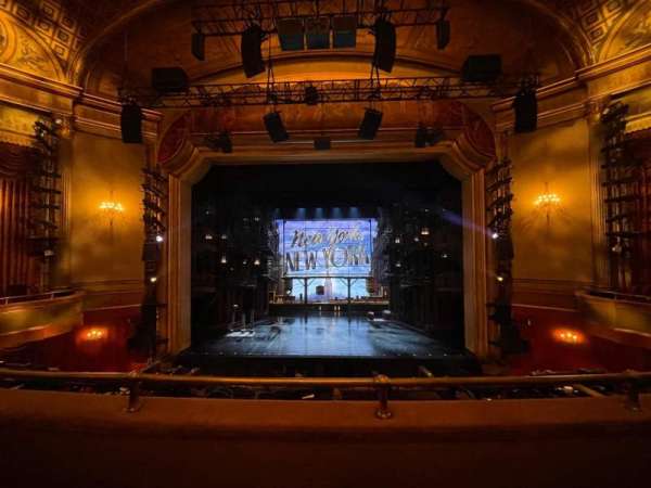 St. James Theatre, section: Mezzanine C, row: B, seat: 107