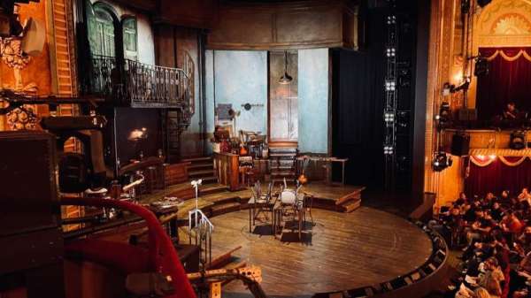 Walter Kerr Theatre, section: Box L, row: 1, seat: 5