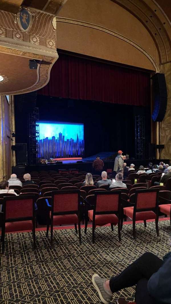 State Theatre New Jersey, section: Left Rear Orcestra, row: R, seat: 17