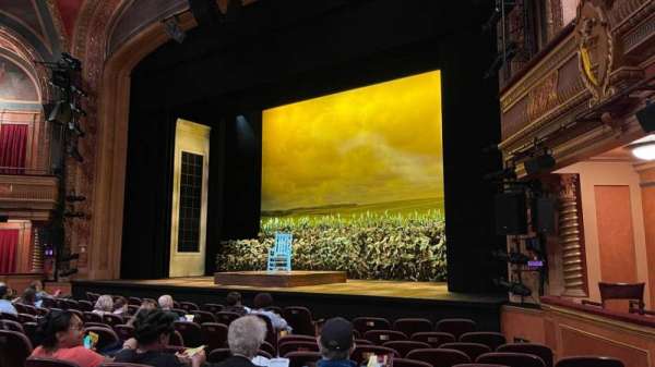 Todd Haimes Theatre, section: Orchestra R, row: J, seat: 14
