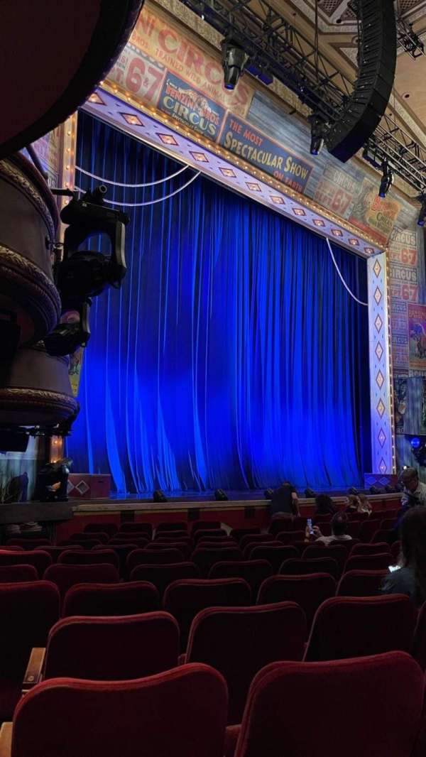 Imperial Theatre, section: Orchestra L, row: K, seat: 25