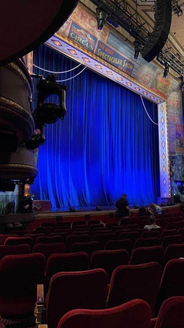 Imperial Theatre, section: Orchestra L, row: K, seat: 27