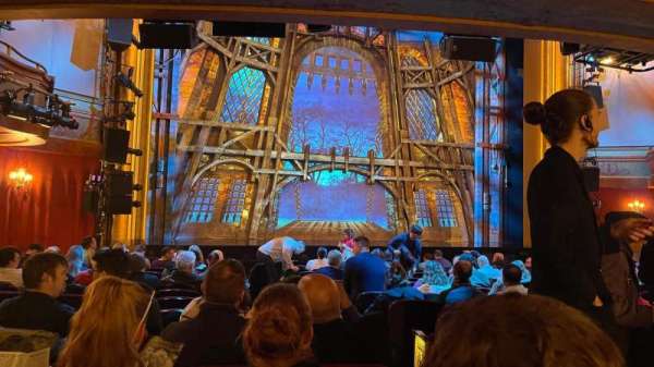 St. James Theatre, section: Orchestra L, row: O, seat: 5