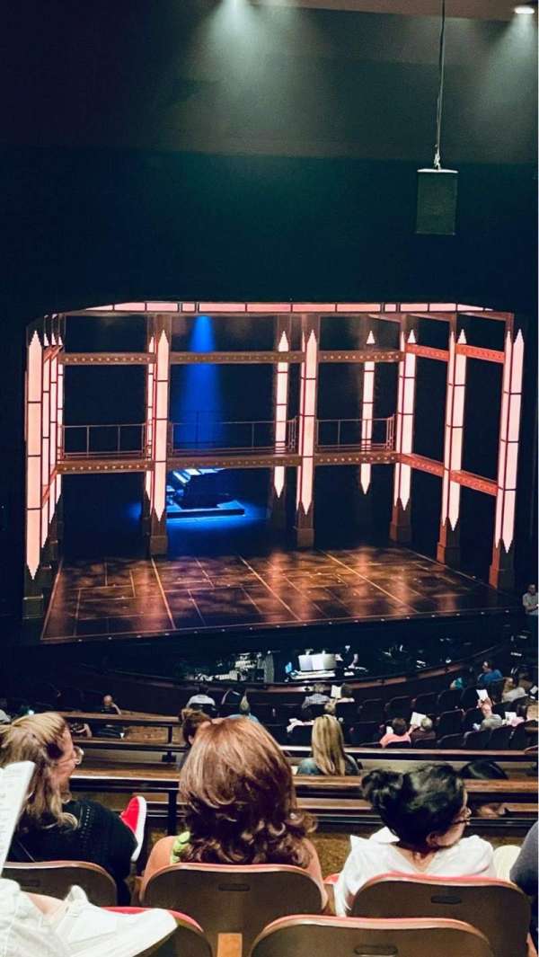 Paper Mill Playhouse, section: Mezzanine L, row: FF, seat: 17