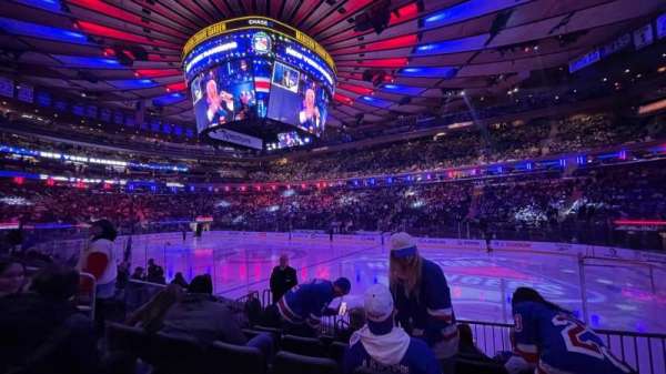 Madison Square Garden, section: 119, row: 7, seat: 6