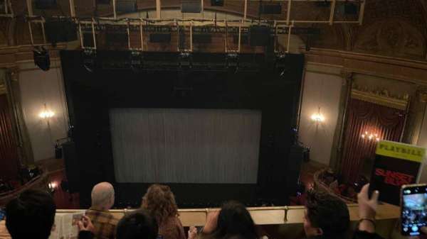 St. James Theatre, section: Balcony C, row: D, seat: 104