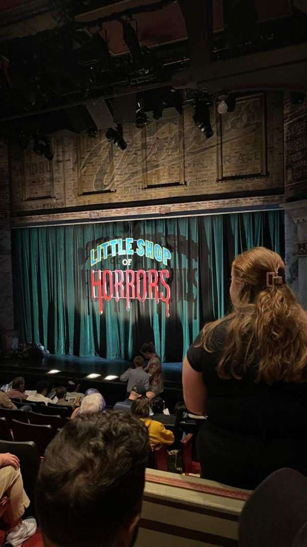 Westside Theatre Upstairs, section: Orchestra R, row: J, seat: 4
