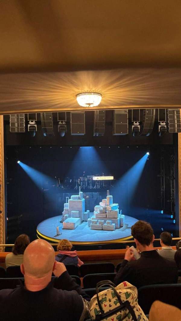Longacre Theatre, section: Mezzanine C, row: F, seat: 112