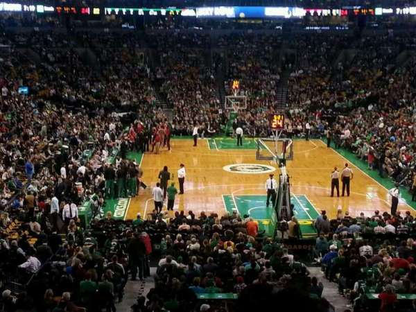 TD Garden, section: Sports Deck, row: B, seat: 34