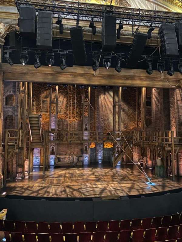 Victoria Palace Theatre, section: Royal Circle, row: A, seat: 27