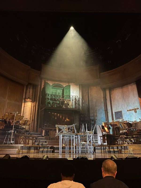 Lyric Theatre, West End, section: Stalls, row: E, seat: 12