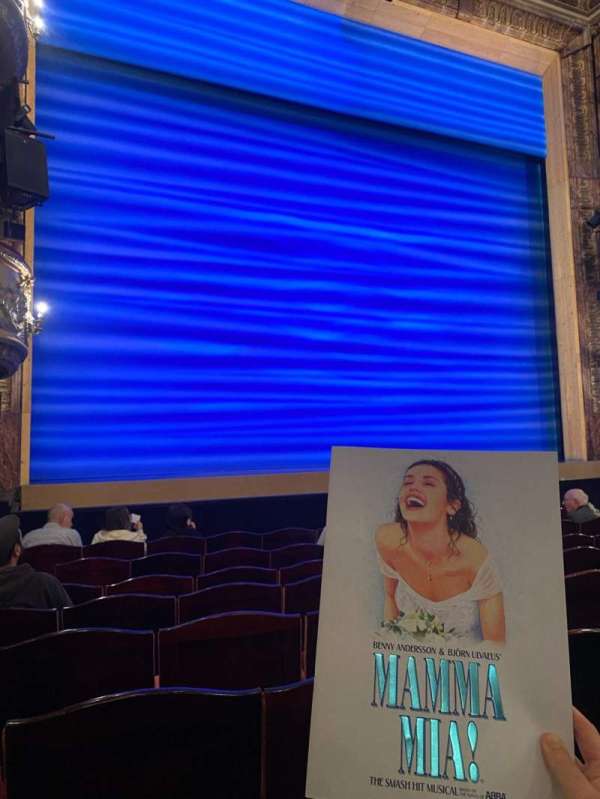 Novello Theatre, section: Stalls, row: K, seat: 23