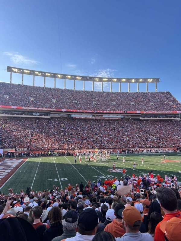 Texas Memorial Stadium, section: 31, row: 24, seat: 3