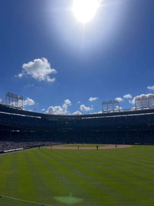 Wrigley Field, section: Bleacher Gate