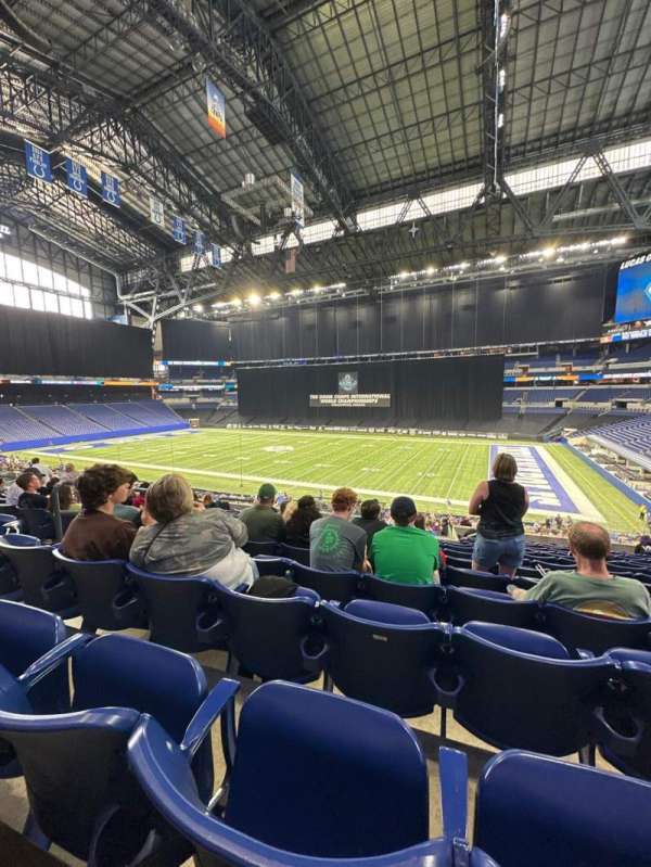 Lucas Oil Stadium, section: 236, row: 13, seat: 20