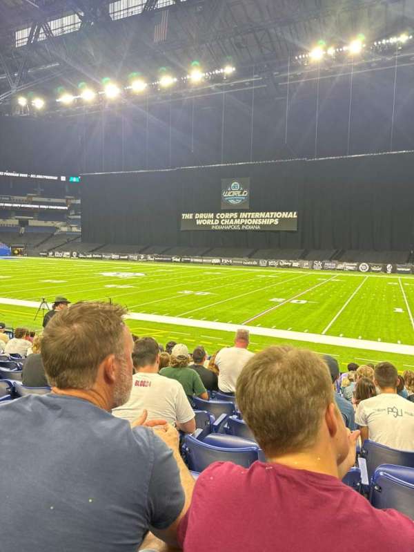 Lucas Oil Stadium, section: 137, row: 12, seat: 8