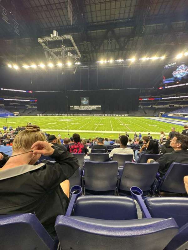Lucas Oil Stadium, section: 138, row: 13, seat: 6