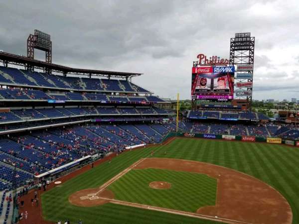 Citizens Bank Park, section: 315, row: 1, seat: 3