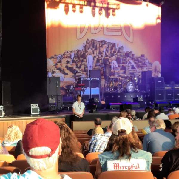 The Barns at Wolf Trap, section: Orch L, row: Q, seat: 37