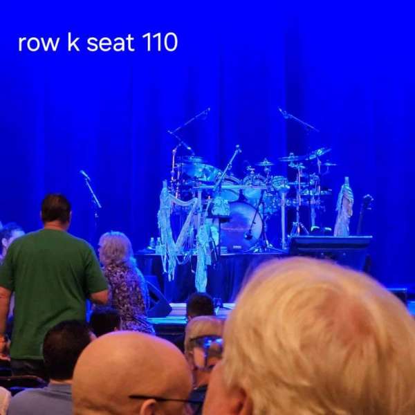 Warner Theatre, Washington D.C., section: Orchestra C, row: K, seat: 110