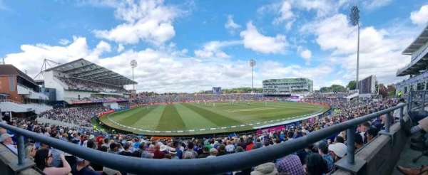 Headingley Cricket Ground, section: East Stand Balcony (V), row: S, seat: 78
