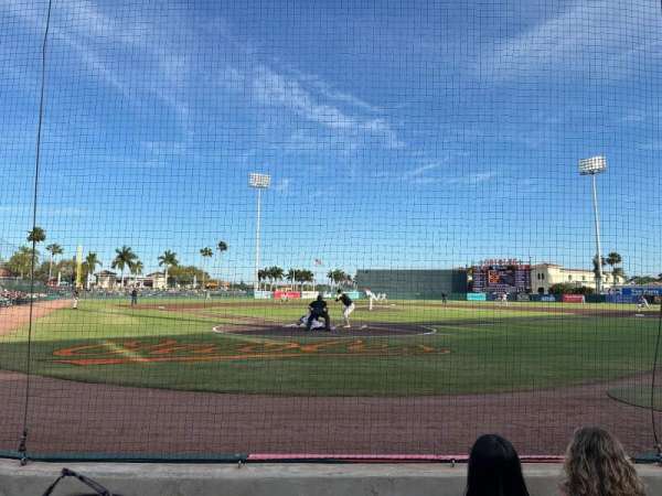 Ed Smith Stadium, section: 112, row: 4, seat: 9