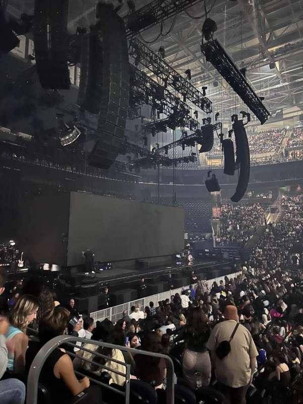 Delta Center, section: 7, row: 8, seat: 18