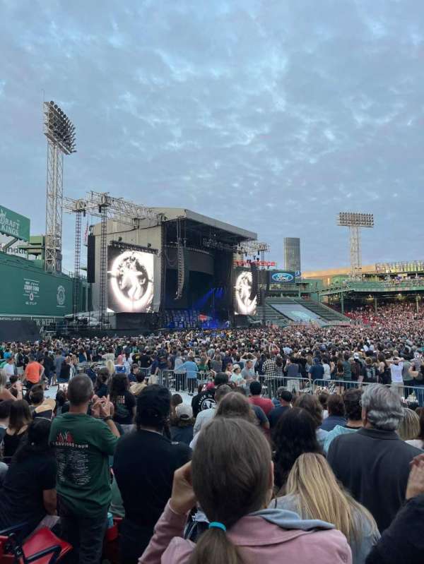 Fenway Park, section: Field Box 78, row: L, seat: 4