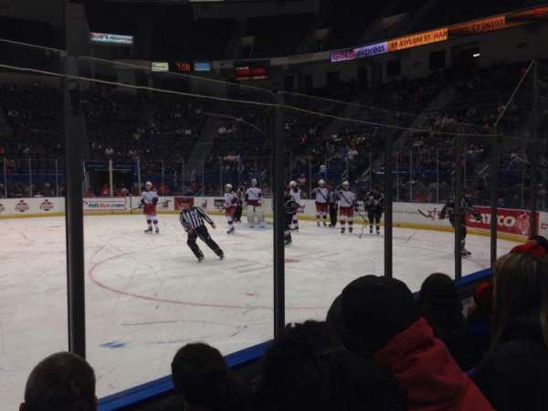 PeoplesBank Arena, section: 102, row: E, seat: 13