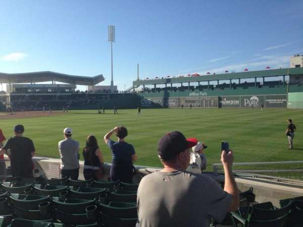 JetBlue Park, section: 119, row: 10, seat: 10