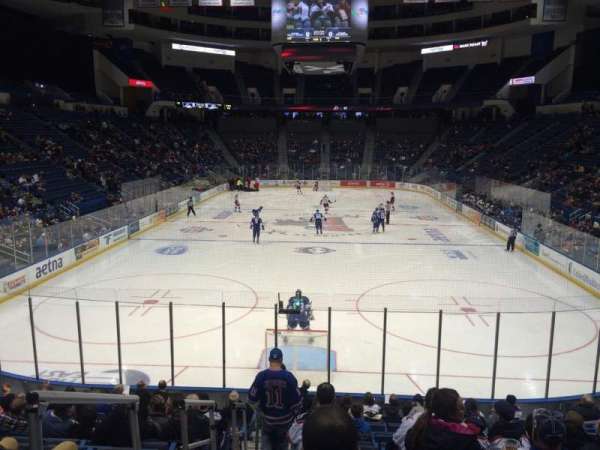 PeoplesBank Arena, section: 109, row: S, seat: 11