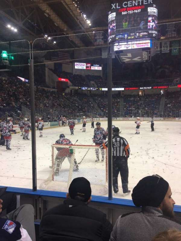 PeoplesBank Arena, section: 121, row: F, seat: 5