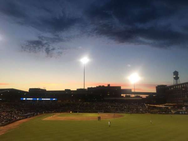 Durham Bulls Athletic Park, section: 128, row: S, seat: 6