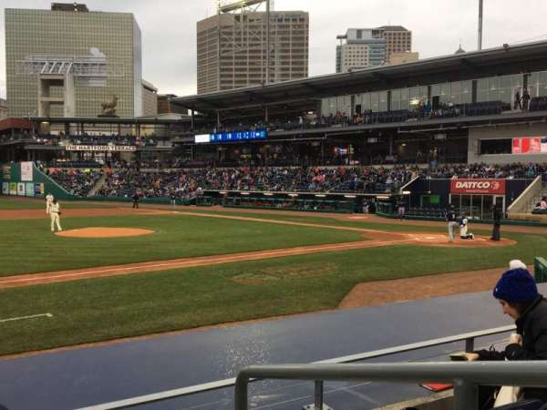 Dunkin' Park, section: 116, row: H, seat: 1