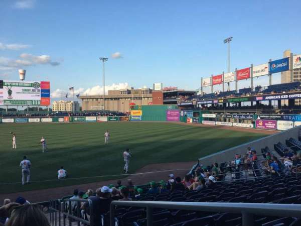 Dunkin' Park, section: 104, row: N, seat: 1